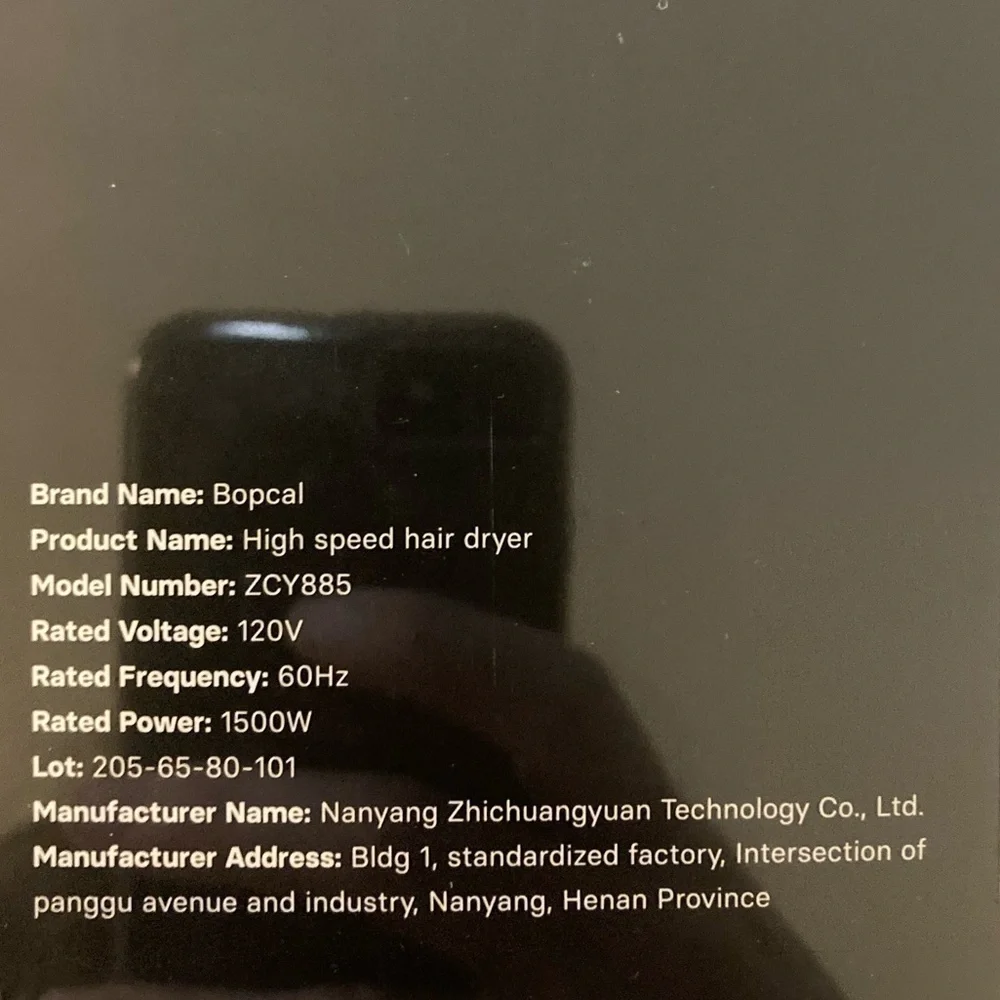 Bopcal High Speed Hair Dryer